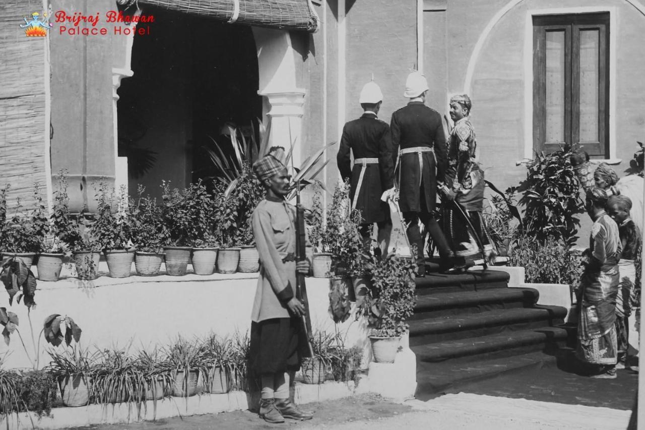 Brijraj Bhawan Palace Hotel コーター エクステリア 写真